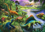Trefl Puzzle 200 Drapieżne dinozaury Zwierzęta 13281 