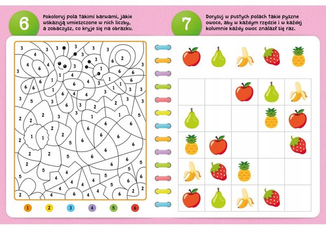 Łamigłówki 6-latka. Zbiór zadań dla bystrzaka