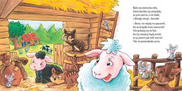 Nieśmiała owieczka