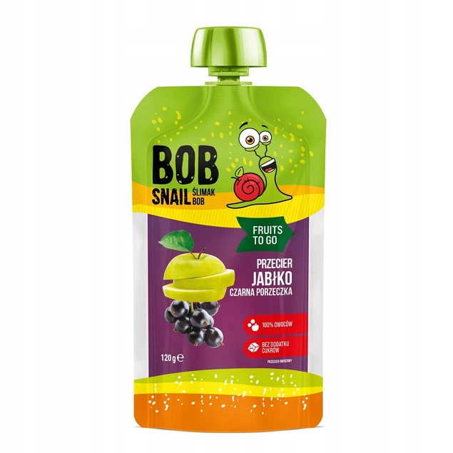 MUS JABŁKO CZARNA PORZECZKA 120G