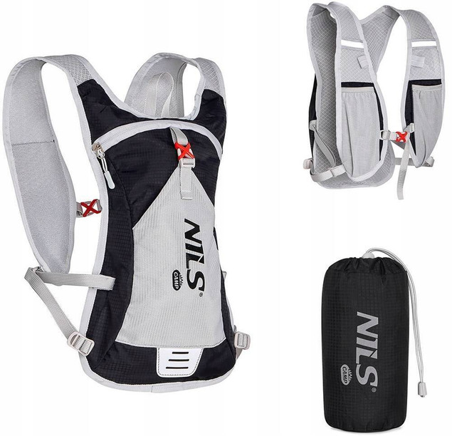 NC1708 CZARNY PLECAK BIEGOWY TRIPPER NILS CAMP