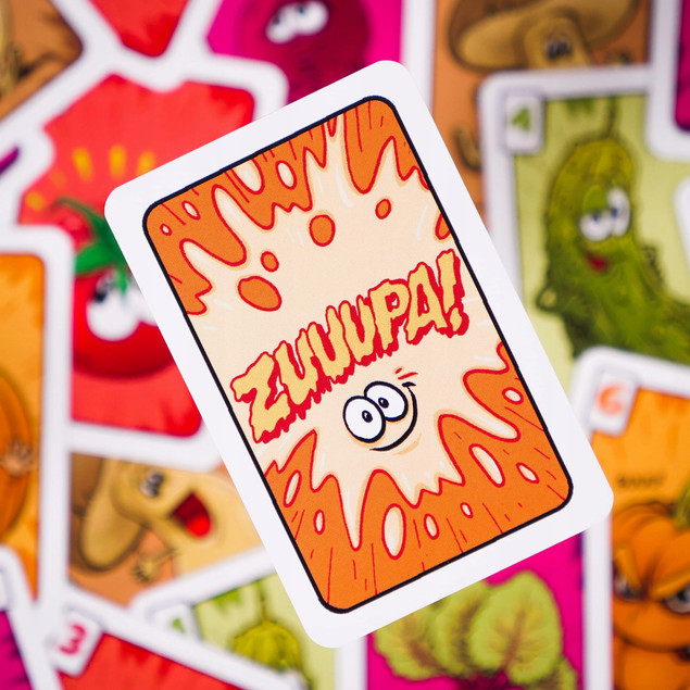 Zuuupa! rozgrzewająca gra karciana Muduko