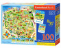 Puzzle Mapa Polski 100 elementów Castorland 6+