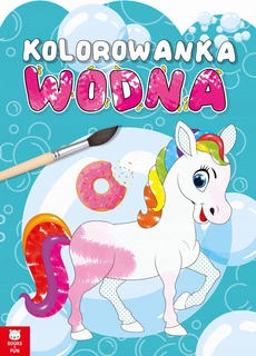 Kolorowanka Wodna Malowanie Wodą Kucyki BooksAndFun