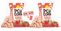 2x MIXIT Duży BIO Popcorn TRUSKAWKA 75g