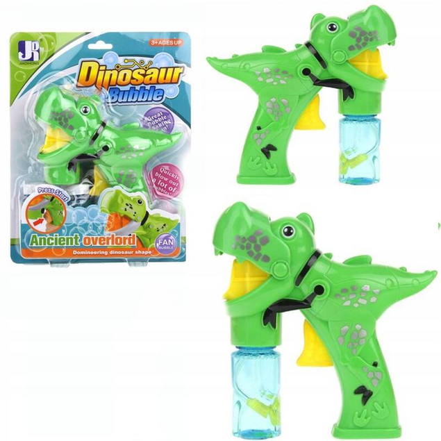 Aparat do baniek mydlanych Dino na blistrze, bańki mydlane 3932 NORIMPEX mix cena za 1 szt