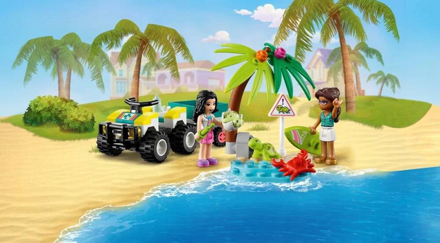 LEGO Friends Pojazd do ratowania żółwi 41697