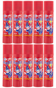 10x Klej Magic Mocny Klej W Sztyfcie 10g Kamaben