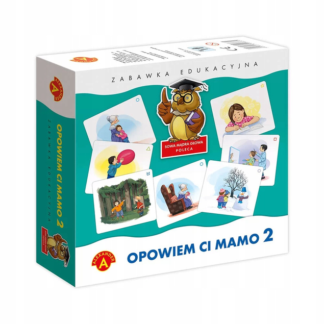 OPOWIEM CI MAMO 2 Gra Edukacyjna Budowanie Opowieści 3+ Alexander 0380