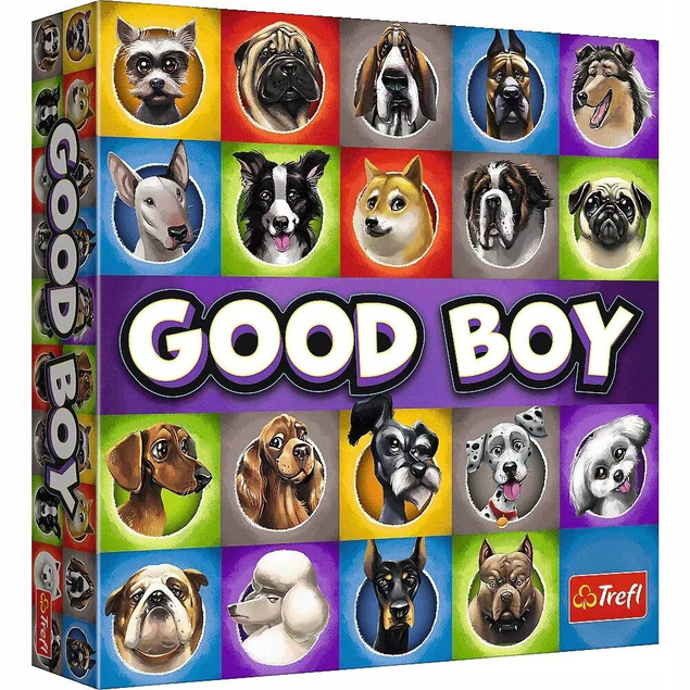 GOOD BOY Rodzinna Gra Planszowa PIESKI Psy 6+ Trefl 02288