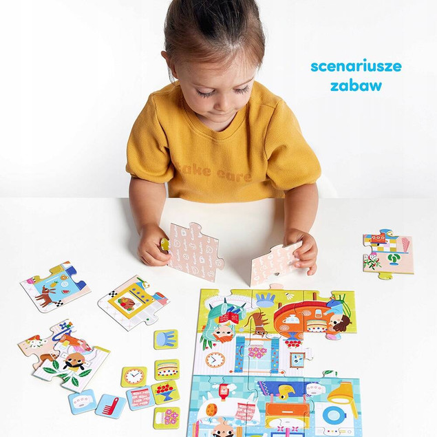 Puzzle 24 el. Co robimy w domu