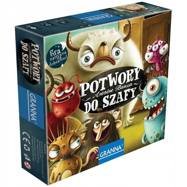 Potwory do szafy Gra rodzinna logiczna GRANNA