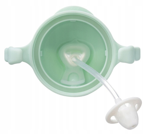 Bidon ze słomką 240 ml, Pistachio, b.box