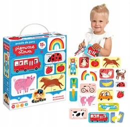 CzuCzu Puzzle do pary Pierwsze słowa 18m+