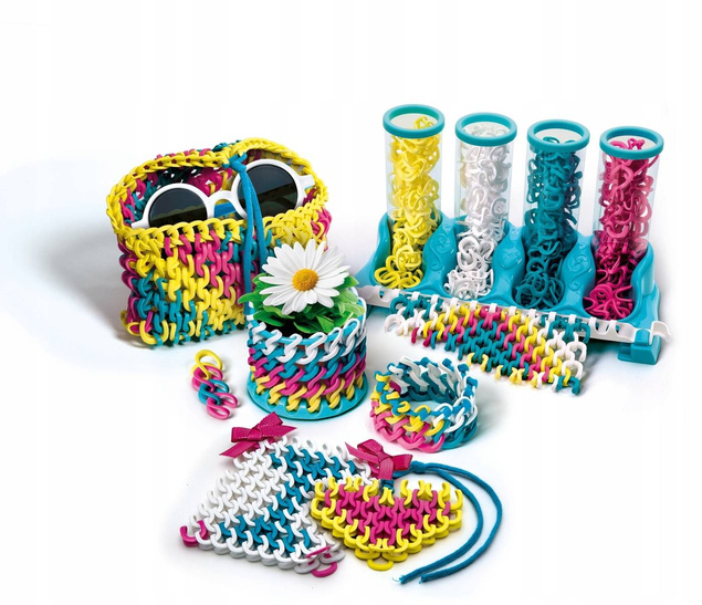 Zestaw do Tworzenia Bransoletek Crazy Chic Clementoni