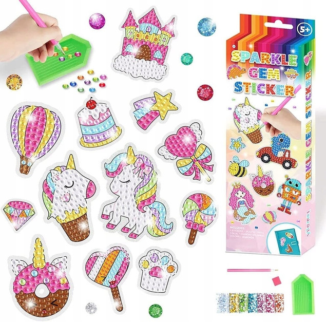 MOZAIKI DIAMENTOWE NAKLEJKI JE