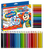 KREDKI BAMBINO JUMBO 24 KOLORY + TEMPERÓWKA