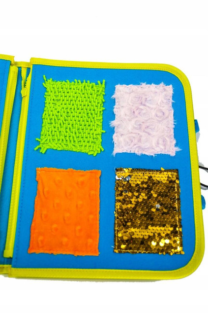 Tablica manipulacyjna MONTESSORI sensoryczna ZAMEK