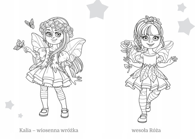 Maluszkowe malowanie. Wróżki