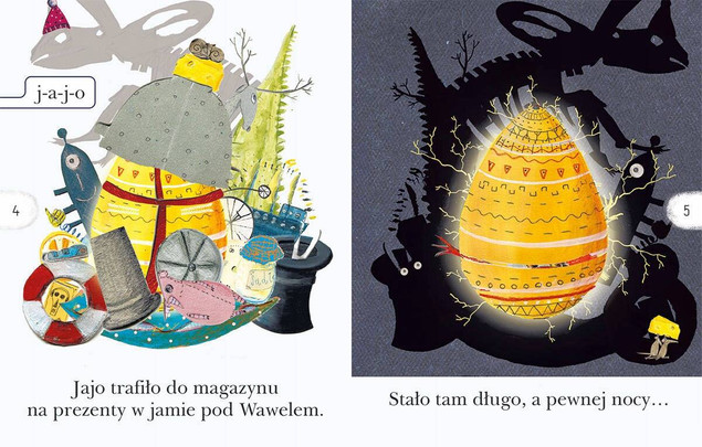 Czytam sobie. O smoku spod Wawelu