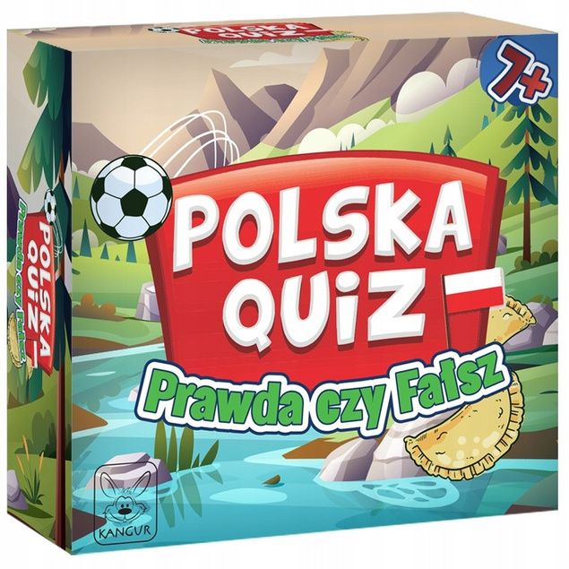 Polska Quiz Prawda Czy Fałsz? Gra Edukacyjna W Pytania 7+ Kangur 40384