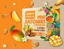 Zdrowe Mini Batoniki Mango Lassi Bez Cukru Magnez Potas 6szt. Dobra Kaloria