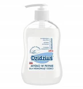 MYDŁO W PŁYNIE Z Olejkiem Migdałowym DZIDZIUŚ 300ml Ultradelikatn Od 1 Dnia