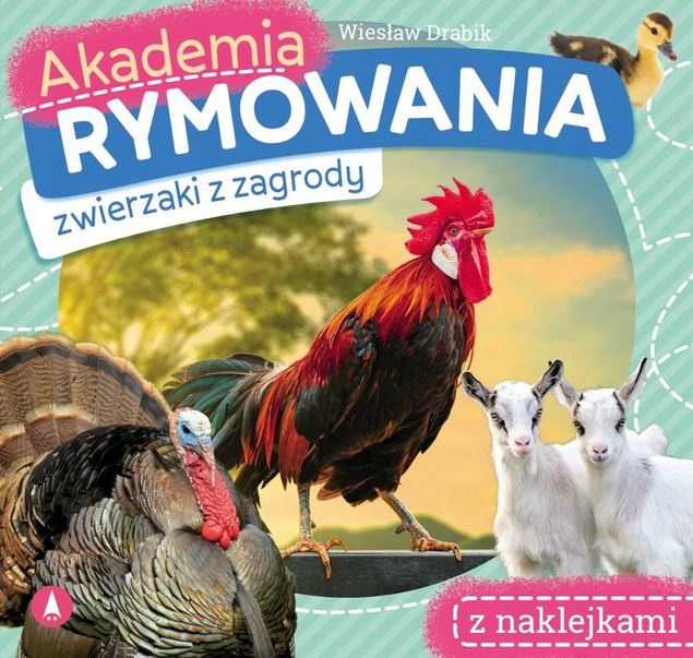 Akademia Rymowania Zwierzaki z Zagrody Wiesław Drabik 4+ Skrzat