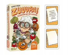 Zuuupa! rozgrzewająca gra karciana Muduko