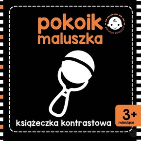 Książeczka Kontrastowa Pokoik Maluszka Rozwój Maluszka 3M+ Skrzat