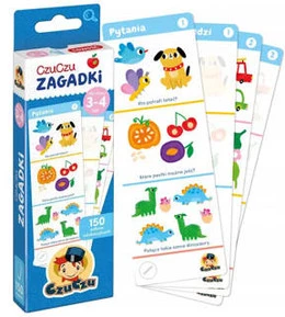 CzuCzu. Zagadki dla dzieci w wieku 3-4 lat