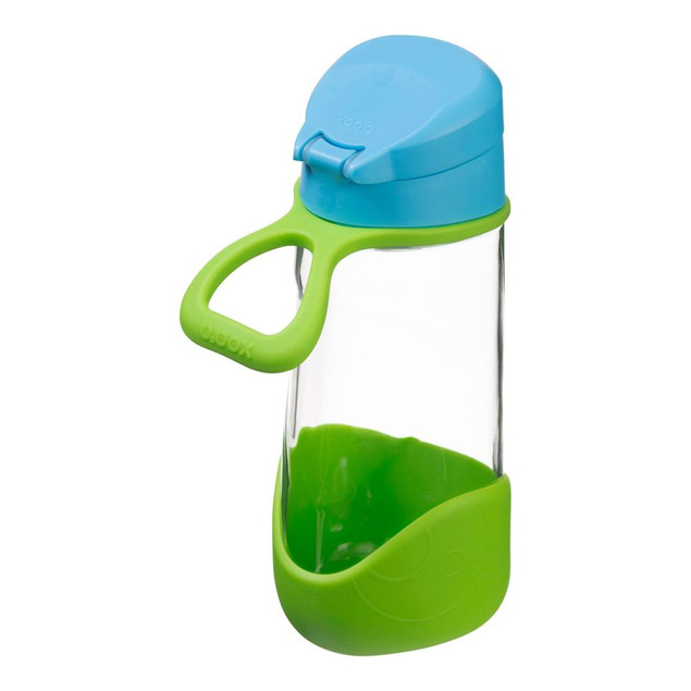 Sportowa Butelka Tritanowa Bidon Ustnik ZIELONY Dla Dzieci 450ml 3+ B.Box