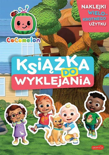 Cocomelon Książka Do Wyklejania 3+ HarperKids