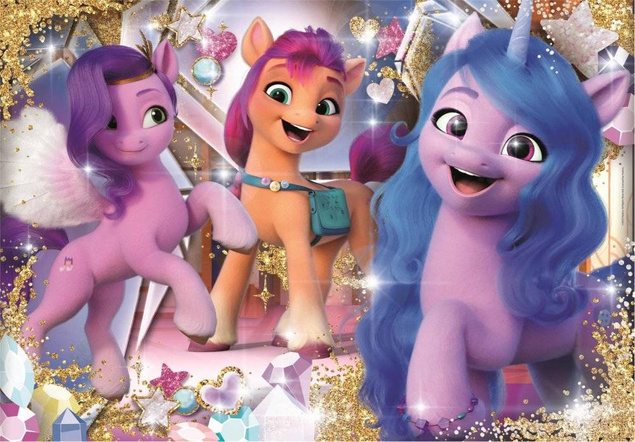 Puzzle 104 Super Kolor My Little Pony