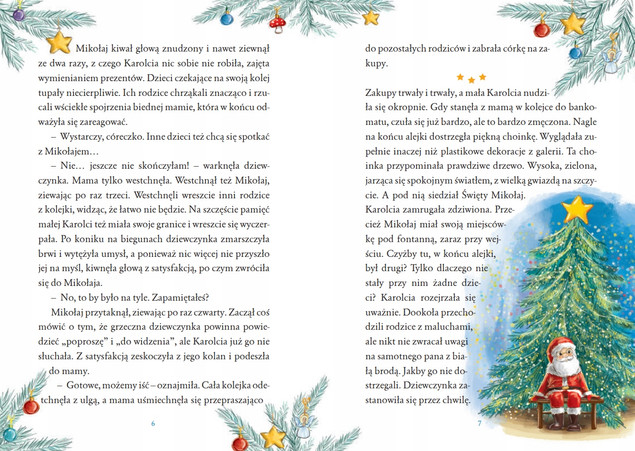 Jak Karolcia spotkała Mikołaja