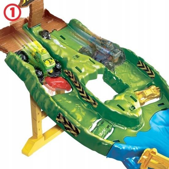 Hot Wheels Monster Trucks Tor wyścigowy HGV12 prod. Mattel