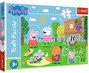 Puzzle 24 Maxi Zabawy na polanie Świnka Peppa 14342 