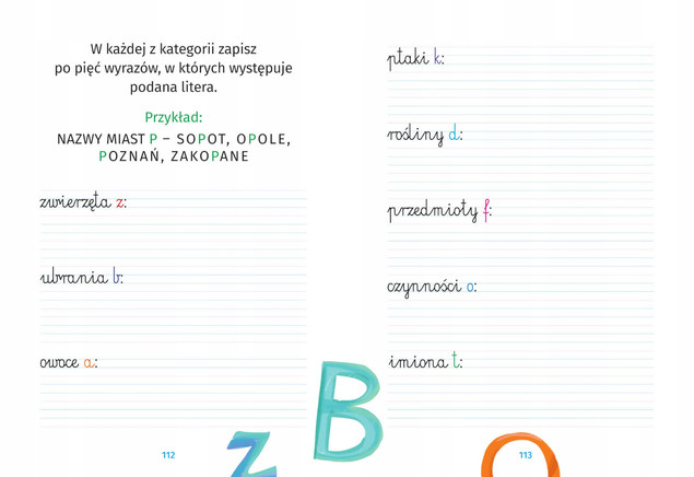 Elementarz Nauka Czytania i Pisania Klasa 1-3 SBM