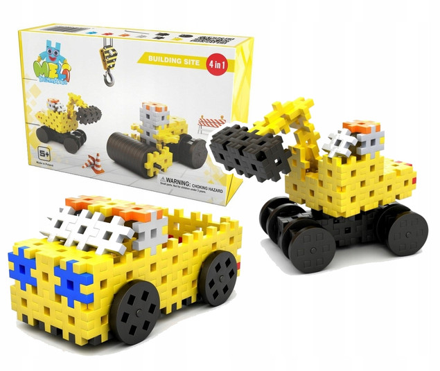 Klocki Basic Building Site 4in1