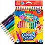 Kredki ołówkowe trójkątne 12 kolorów Jumbo Colorino 51859