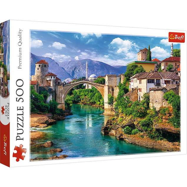 Puzzle 500 Stary Most w Mostarze Trefl 37333
