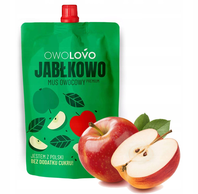 MUSY Owolovo OWOCOWE MIX SMAKÓW 40 Sztuk x 200g