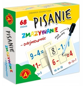 Pisanie Zmazywanie Odejmowanie Gra Edukacyjna Matematyka 7+ Alexander 2685