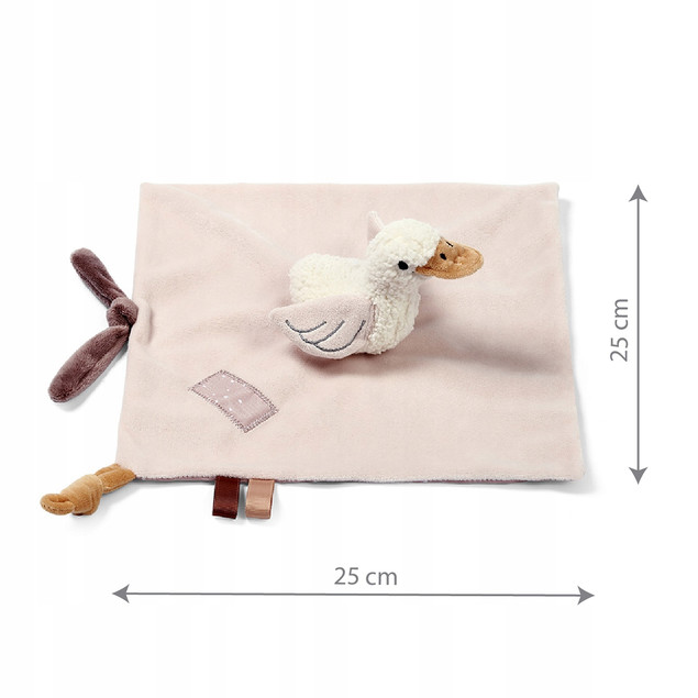 Przytulanka Kocyk GĄSKA Gęś 0M+ BabyOno 1556