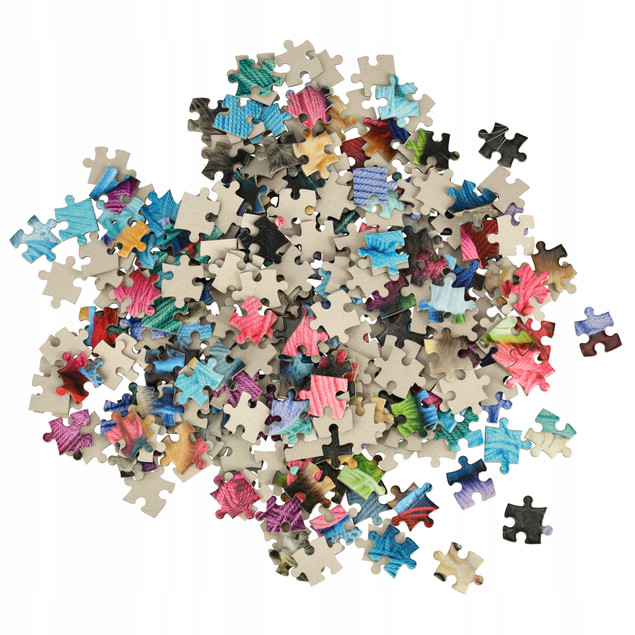 Puzzle 300 Układanka Dla Dzieci KOTKI W KŁĘBKACH WEŁNY Kociaki 8+ Castor