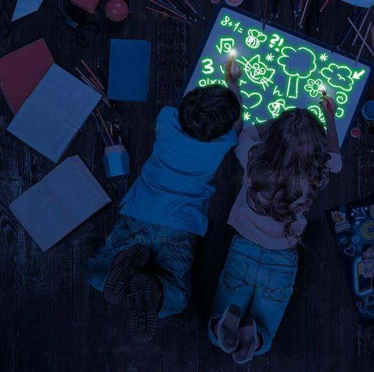 MALOWANIE ŚWIATŁEM MAGIC TABLICA do rysowania LED