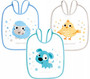 Canpol babies zestaw śliniaków nieprzemakalnych z frotte 3 szt BUNNY&COMPANY