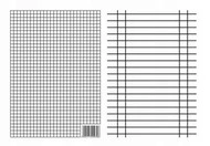 LINIUSZEK A5 DWUSTRONNY KRATKA LINIA (09306)