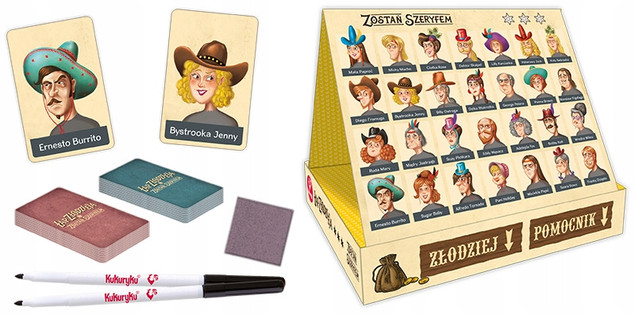 GRA Łap Złodzieja Zostań Szeryfem KUKURYKU