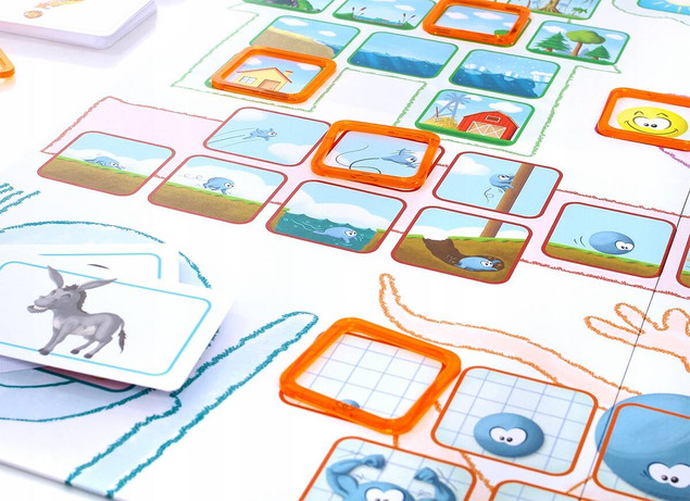 GRA PLANSZOWA KONCEPT KIDS: ZWIERZAKI REBEL